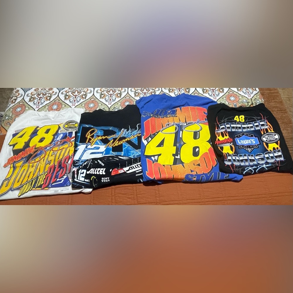NASCAR used shirts
